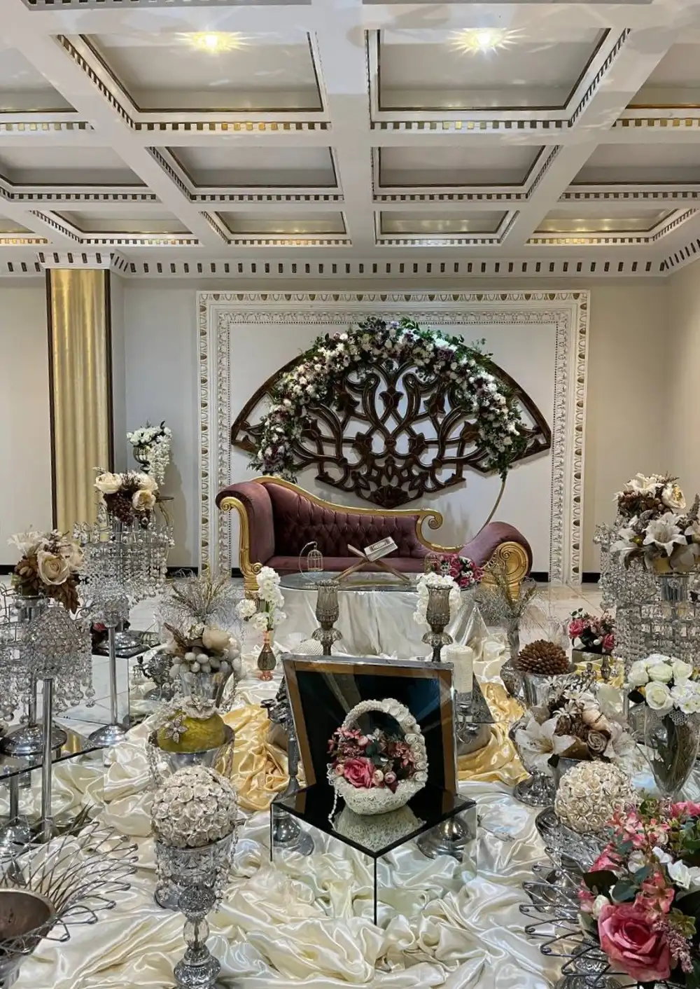 عروسی در تالار پذیرایی صبا (باشگاه برق تهران)، تهران
