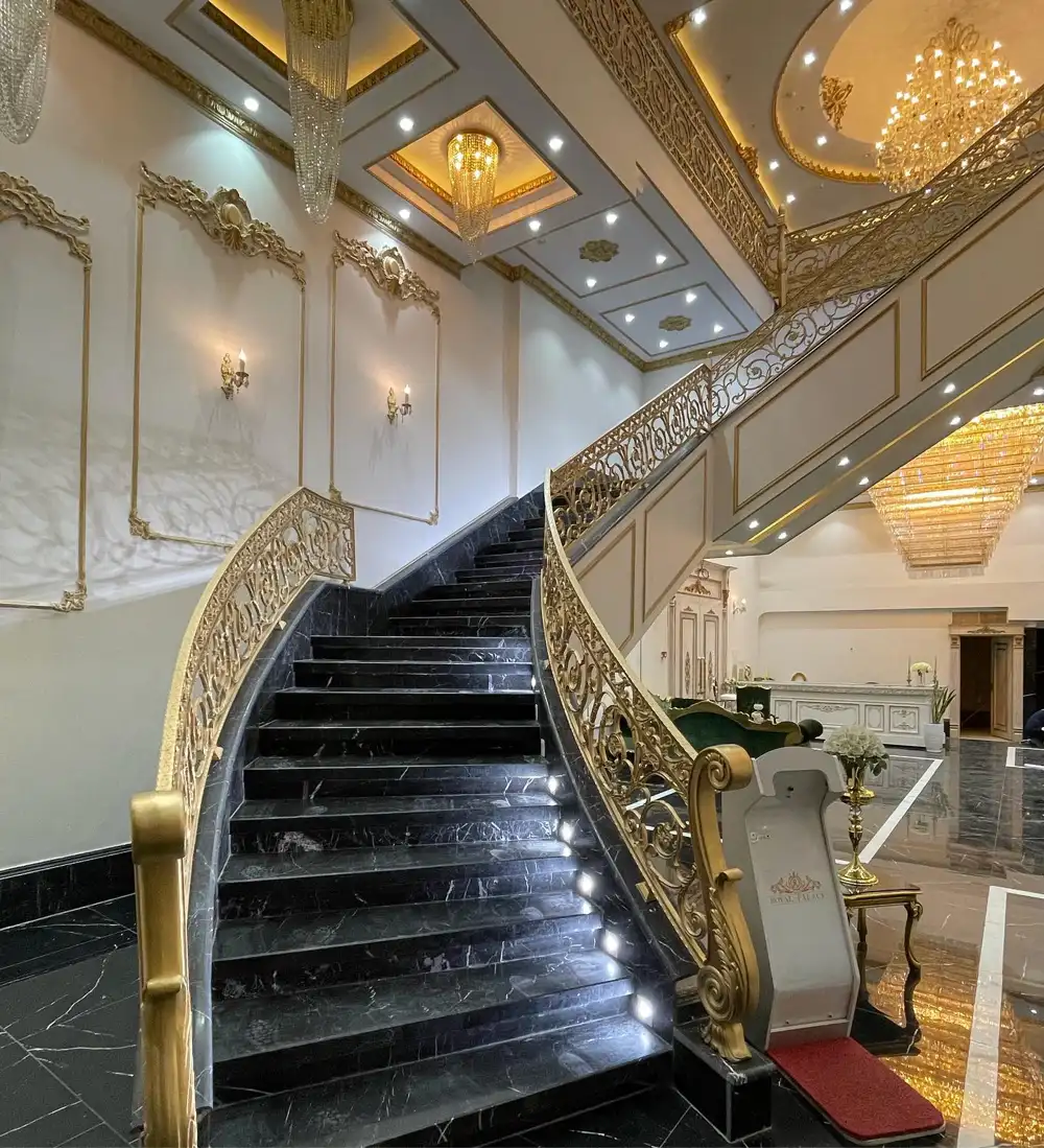 فضای مجلل تالار رویال پالاس رباط کریم در تهران