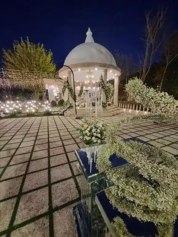 جشن عروسی در باغ تالار شهرزاد، تهران