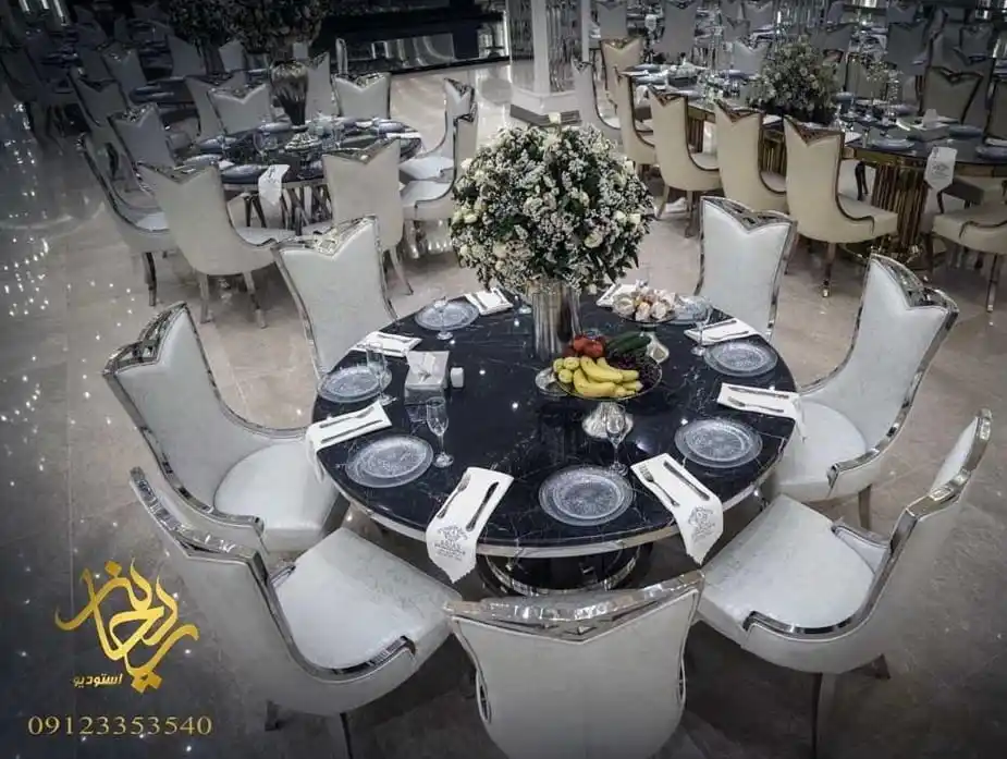 فضای باغ تالار عمارت آریاس در تهران
