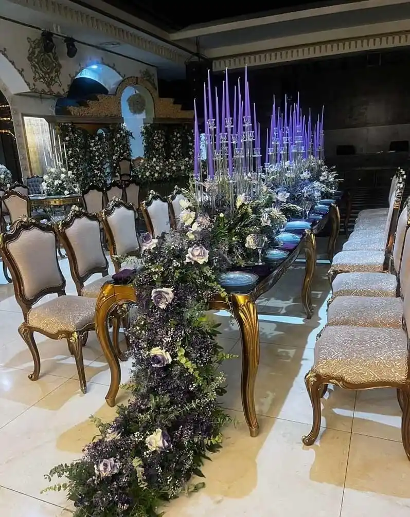 نمایی از باغ عمارت فاخر در تهران