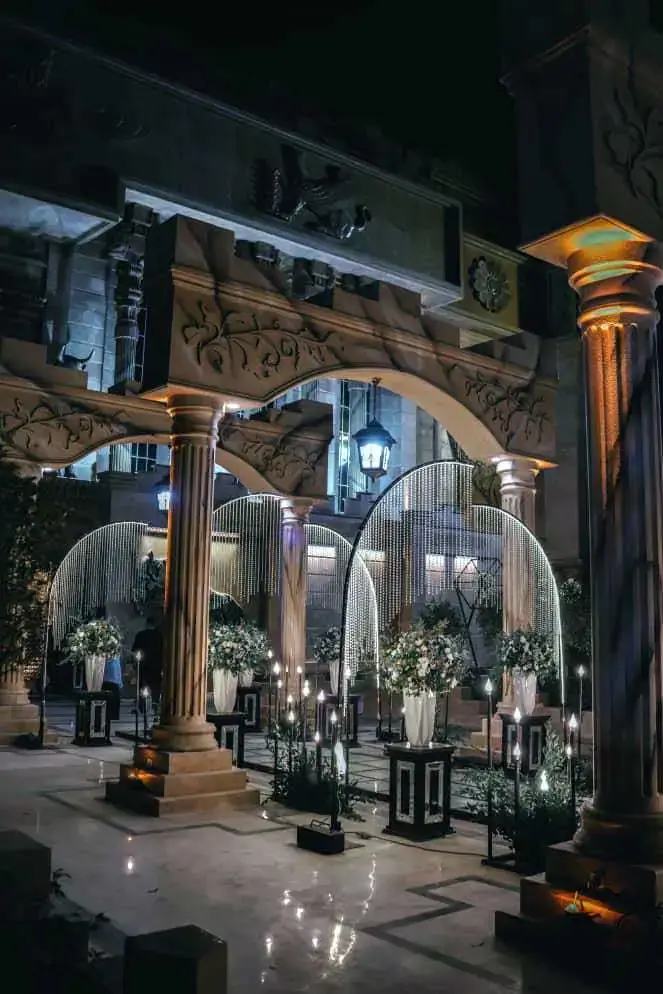 باغ عمارت دربار برای برگزاری عروسی در تهران