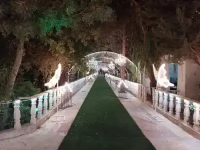 عروسی در باغ تالار سمیعی، تهران