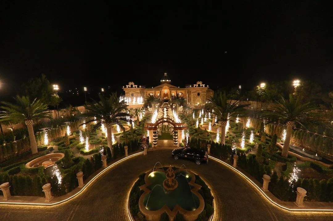 جشن عروسی در باغ تالار عمارت دانیال، تهران